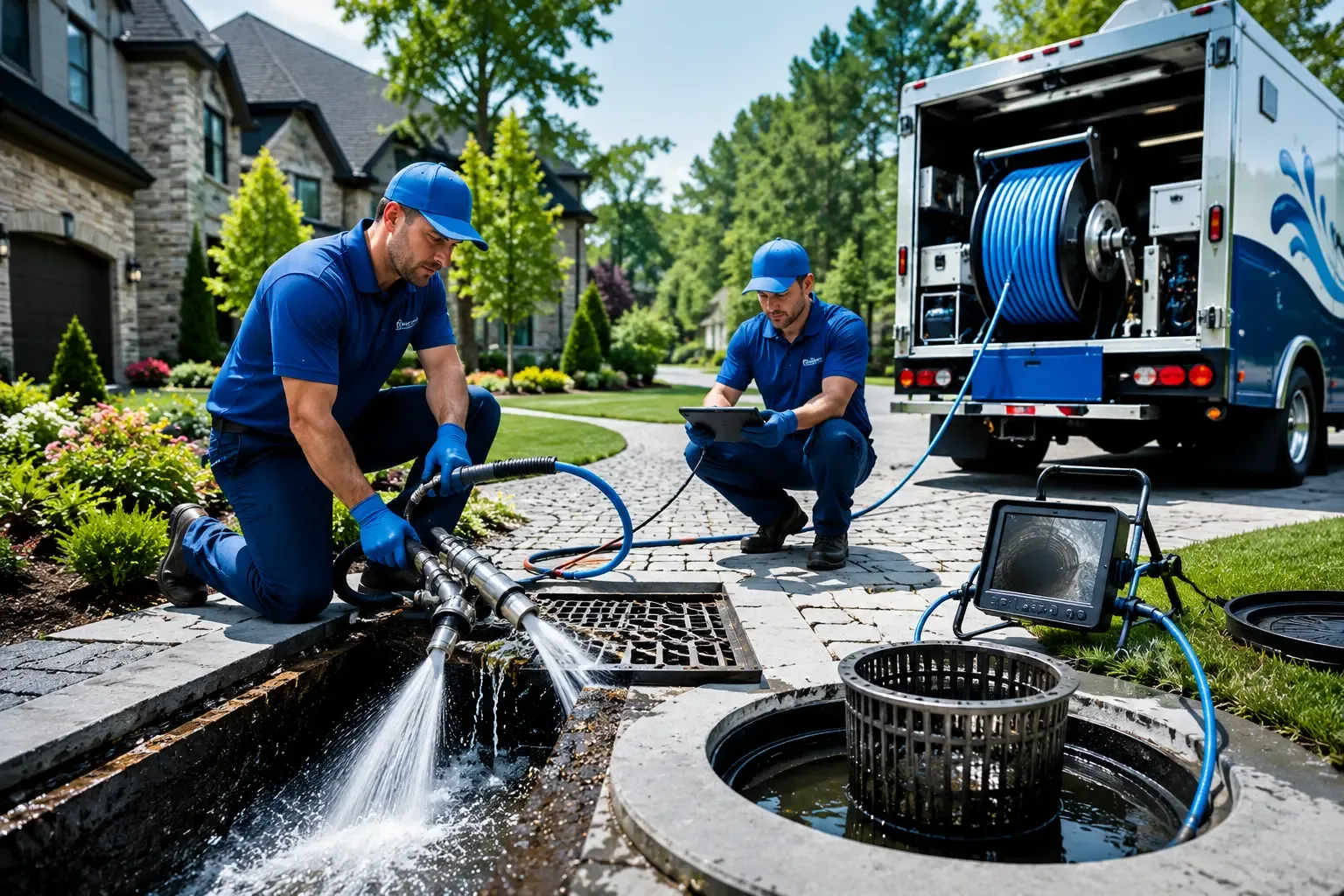 Local outdoor drain cleaning professionals in Wanette, OK